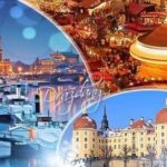 Popelčin Moritzburg a Drážďany